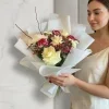 Cream White Rose Bouquet 2 Cream White Rose Bouquet