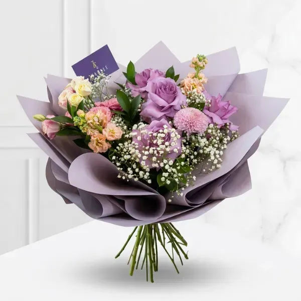 Lavender & Pastel Bloom Bouquet 1 Lavender & Pastel Bloom Bouquet