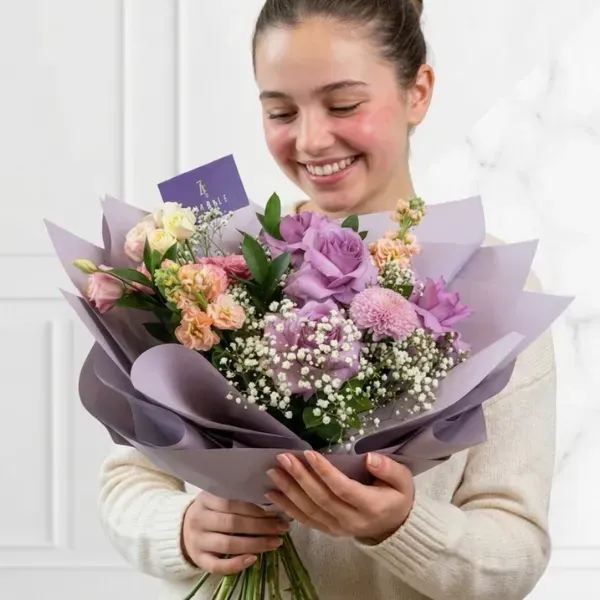 Lavender & Pastel Bloom Bouquet 2 Lavender & Pastel Bloom Bouquet