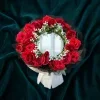 Luxury Red Rose Mirror Bouquet Tray 2 Luxury Red Rose Mirror Bouquet Tray
