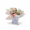Untitled (600 x 600 px) (1) Pretty Pink & White Blossom Bouquet
