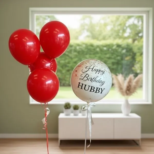 Customized Birthday Balloon Set for Him - Balloons gift from ZAYOSHE in Maleha Street, Sharjah, UAE - image 2