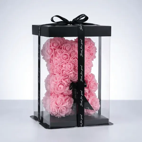 Premium Artificial Rose Bear (4) Premium Artificial Rose Bear