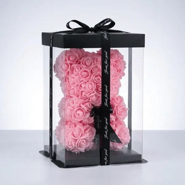 Premium Artificial Rose Bear - Flowers gift from ZAYOSHE in Maleha Street, Sharjah, UAE - image 4