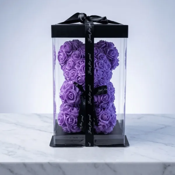 Premium Artificial Rose Bear - Flowers gift from ZAYOSHE in Maleha Street, Sharjah, UAE