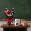 flowern+mug4 Personalized Happy Teachers’ Day Rose & Mug Gift Set