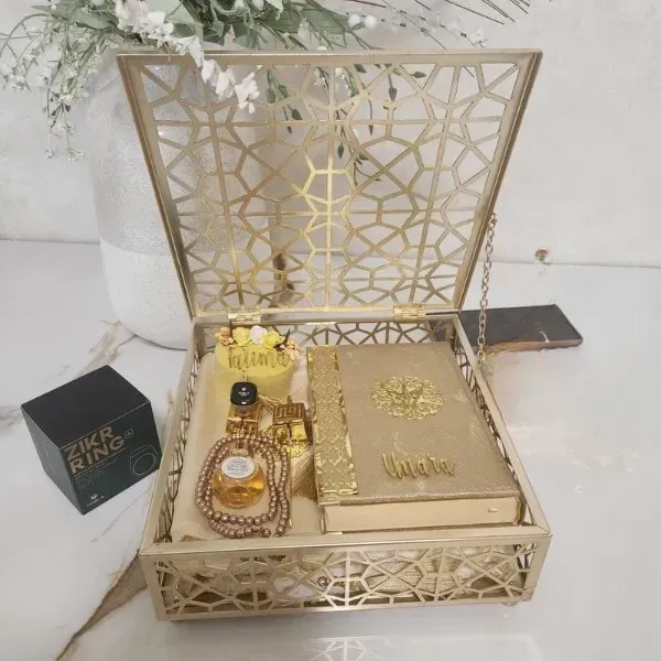 golden elegance 3 Golden Elegance Gift Hamper- for Her
