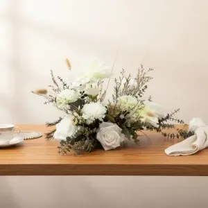 ivory meadows 2 Ivory Meadow Centerpiece