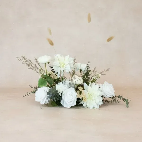ivory meadows 3 Ivory Meadow Centerpiece