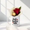 teachers day mug+rose 8 Personalized Best Teacher Ever Mug with Rose & Chocolate