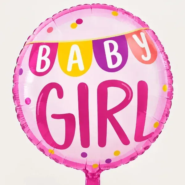 Baby Girl Foil Balloon