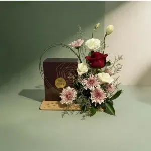 Blush Bloom Gift Decoration