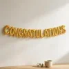 Congratulations Gold Foil Balloon Banner Congratulations Gold Foil Balloon Banner