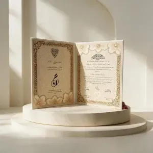 Personalized Nikah Nama – Elegant Islamic Wedding Certificate