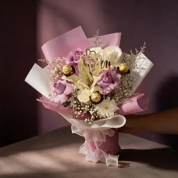 Sorry Ferrero Rocher Bouquet1 Sorry Ferrero Rocher Flower Bouquet