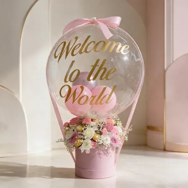 Welcome to the World Bobo Balloon Box