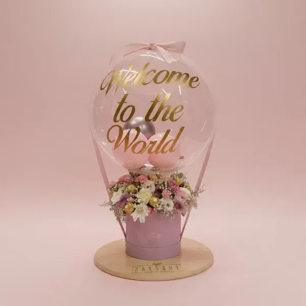 Welcome to the World Bobo Balloon Box