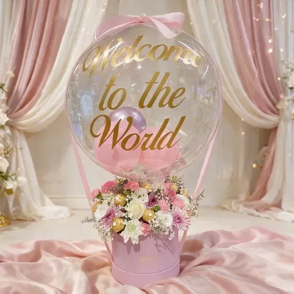 Welcome to the World Bobo Balloon Box